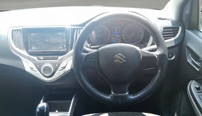 2016 Maruti Baleno ALPHA PETROL 1.2, Petrol, Manual, 99,377 km, Steering Wheel Close Up