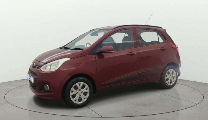 2016 Hyundai Grand i10 SPORTZ 1.2 KAPPA VTVT, Petrol, Manual, 48,799 km, Left Front Diagonal