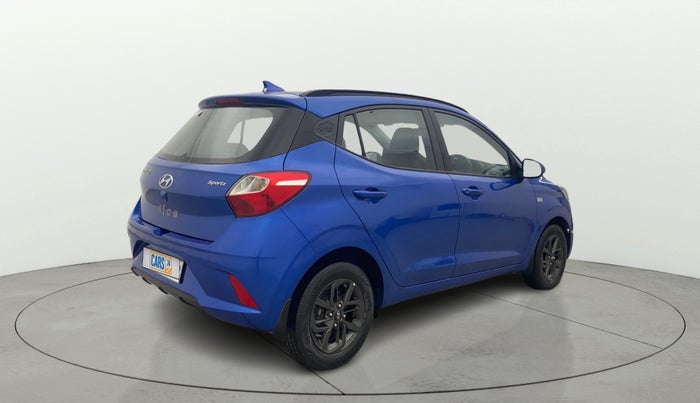 2020 Hyundai GRAND I10 NIOS SPORTZ AMT 1.2 KAPPA VTVT, Petrol, Automatic, 38,213 km, Right Back Diagonal