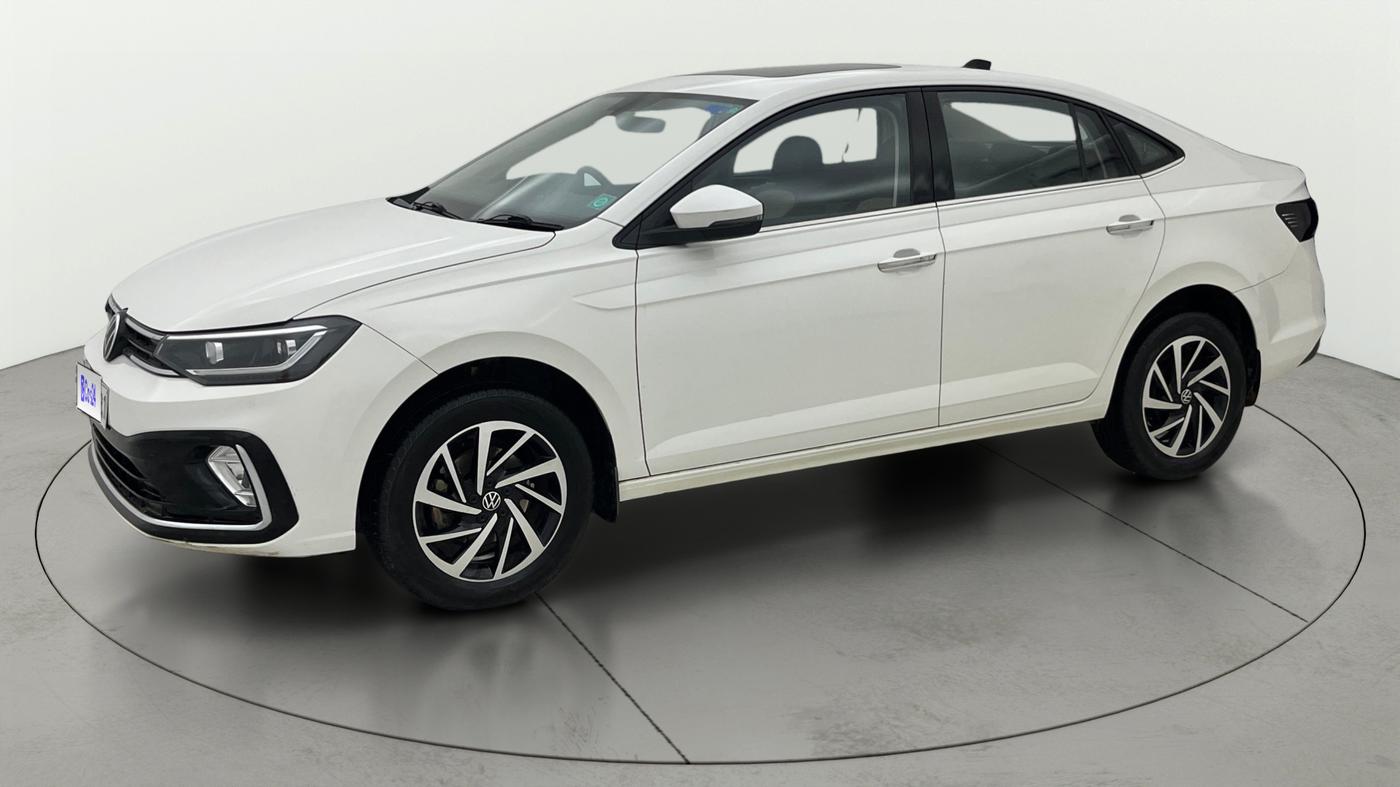 2023 Volkswagen VIRTUS TOPLINE TSI 1.0 MT, Petrol, Manual, 30,202 km, Left Front Diagonal