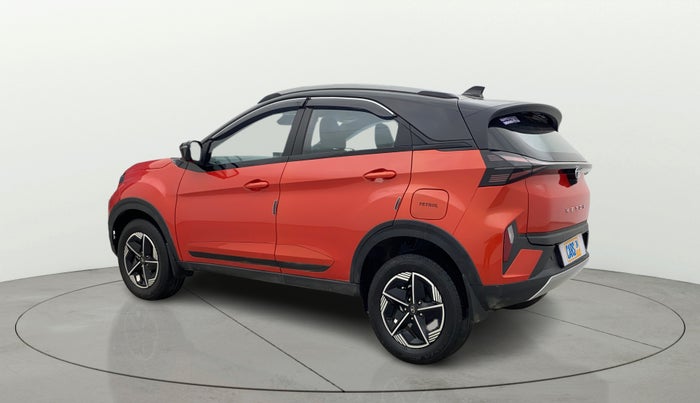 2023 Tata NEXON FEARLESS + SUNROOF DCA DUAL TONE 1.2 PETROL, Petrol, Automatic, 27,496 km, Left Back Diagonal