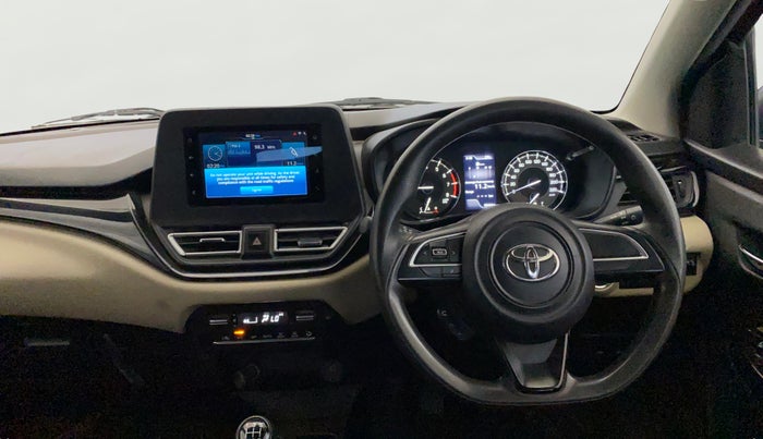 2022 Toyota Glanza G, Petrol, Manual, 68,253 km, Steering Wheel Close Up