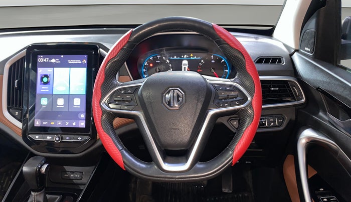 2020 MG HECTOR PLUS SHARP 1.5 PETROL TURBO DCT 6-STR, Petrol, Automatic, 44,116 km, Steering Wheel Close Up