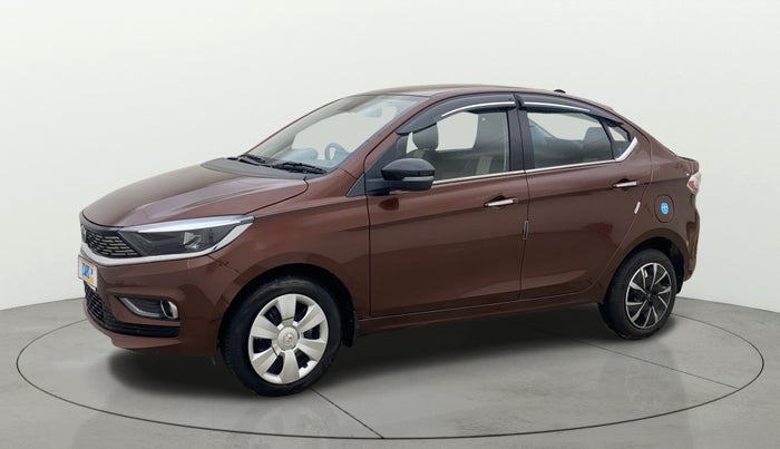 2025 Tata TIGOR XZA PLUS PETROL, Petrol, Automatic, 3,532 km, Left Front Diagonal