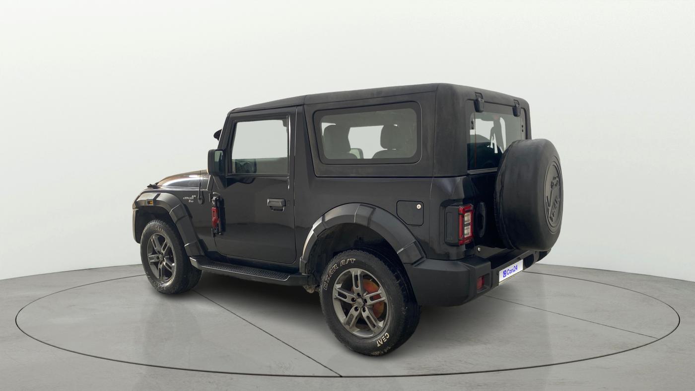 2021 Mahindra Thar LX HT PETROL 4WD MT, Petrol, Manual, 50,020 km, Left Back Diagonal