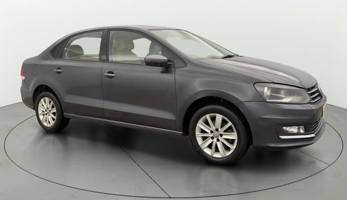 2017 Volkswagen Vento HIGHLINE PETROL AT, Petrol, Automatic, 1,19,776 km, Right Front Diagonal