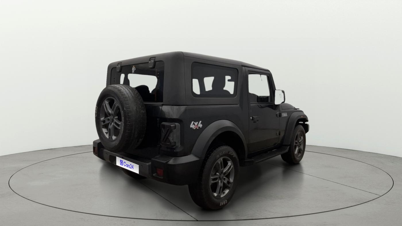 2022 Mahindra Thar LX PETROL HT 4WD AT, Petrol, Automatic, 47,201 km, Right Back Diagonal