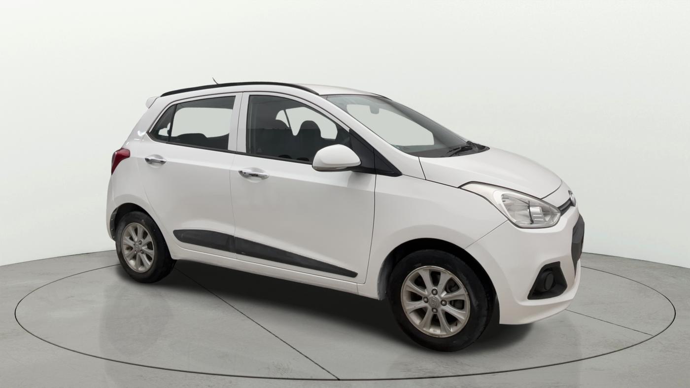2014 Hyundai Grand i10 ASTA 1.2 KAPPA VTVT, Petrol, Manual, 83,998 km, Right Front Diagonal