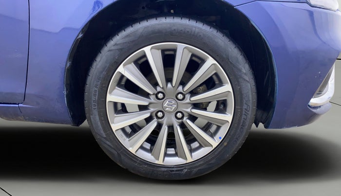 2018 Maruti Ciaz ALPHA  AT 1.5 SHVS PETROL, Petrol, Automatic, 58,671 km, Right Front Wheel
