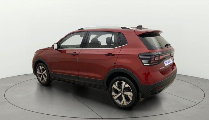 2022 Volkswagen TAIGUN TOPLINE 1.0 TSI MT, Petrol, Manual, 1,27,393 km, Left Back Diagonal