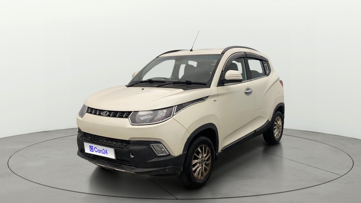 2016 Mahindra Kuv100 K8 6 STR, Petrol, Manual, 55,029 km, Left Front Diagonal