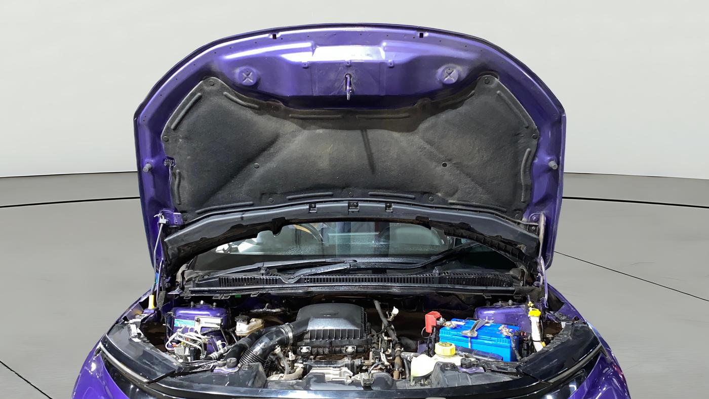 2024 Tata NEXON FEARLESS PURPLE + SUNROOF DCA DUAL TONE 1.2 PETROL, Petrol, Automatic, 14,133 km, Open Bonet