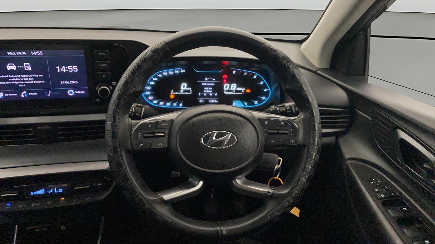 2022 Hyundai NEW I20 SPORTZ 1.2 MT, Petrol, Manual, 96,224 km, Steering Wheel Close Up