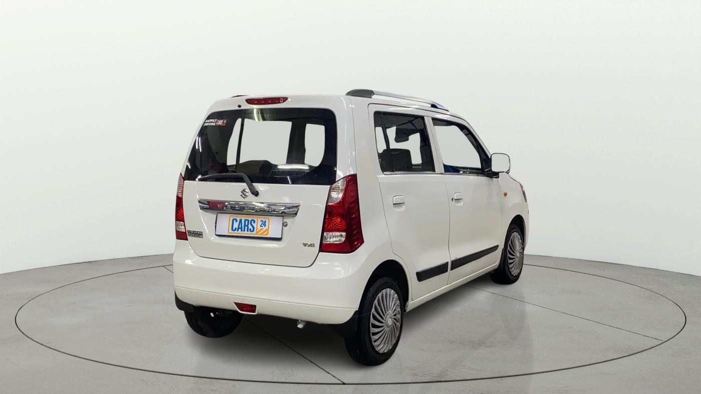 2015 Maruti Wagon R 1.0 VXI, Petrol, Manual, 72,884 km, Right Back Diagonal