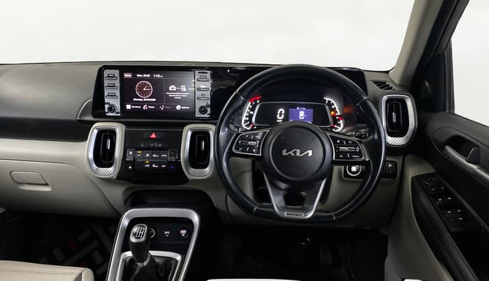 2022 KIA SONET HTX 1.0 IMT, Petrol, Manual, 85,337 km, Steering Wheel Close Up