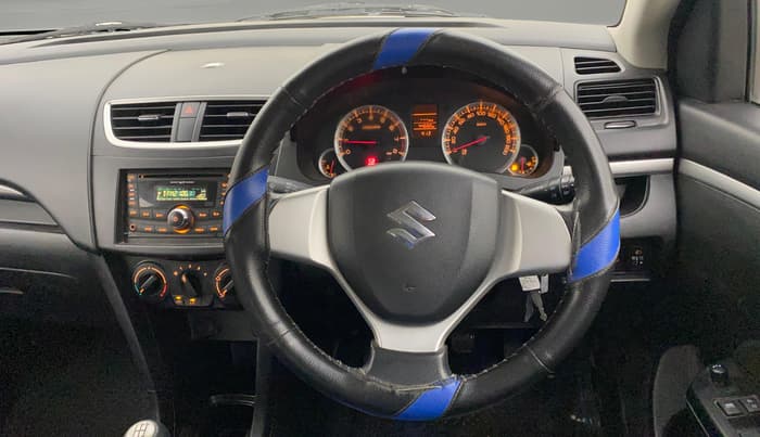 2013 Maruti Swift VXI, Petrol, Manual, 44,681 km, Steering Wheel Close Up
