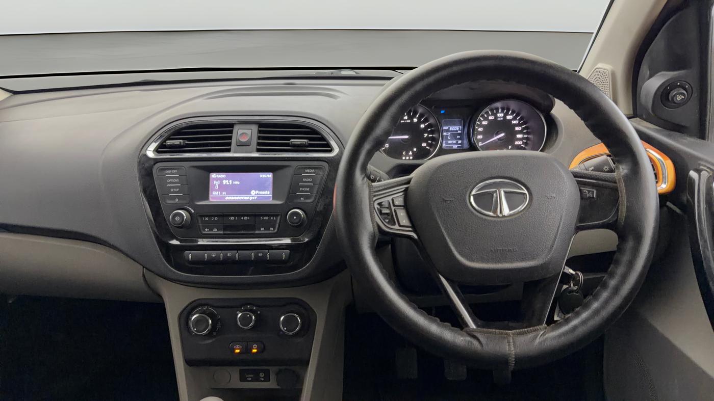 2018 Tata Tiago XZ PETROL, Petrol, Manual, 60,058 km, Steering Wheel Close Up