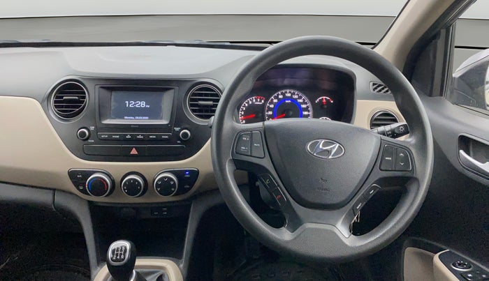 2017 Hyundai Grand i10 SPORTZ 1.2 KAPPA VTVT, Petrol, Manual, 51,849 km, Steering Wheel Close Up