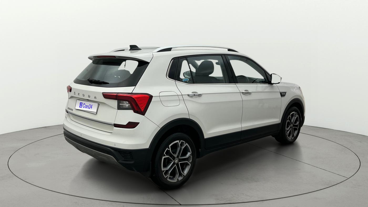 2022 Skoda KUSHAQ STYLE 1.5L TSI DSG, Petrol, Automatic, 45,545 km, Right Back Diagonal
