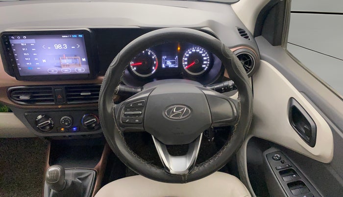 2022 Hyundai AURA S 1.2 CNG, CNG, Manual, 64,026 km, Steering Wheel Close Up