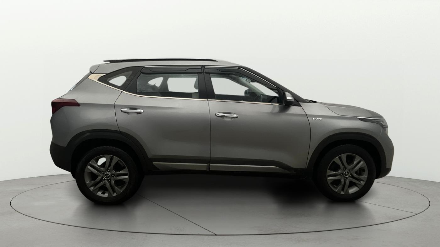 2019 KIA SELTOS HTX IVT 1.5 PETROL, Petrol, Automatic, 63,207 km, Right Side View
