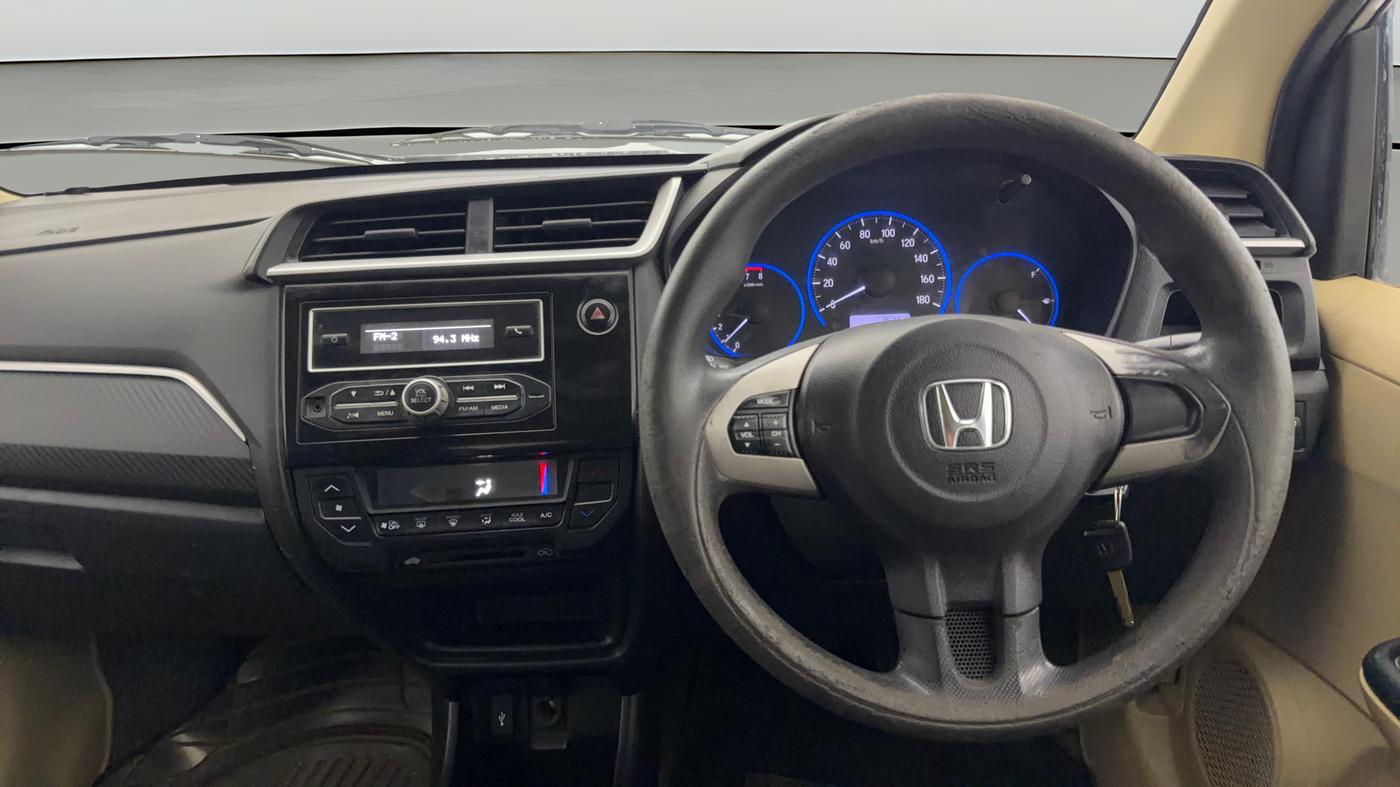 2018 Honda Brio S(O) MT, Petrol, Manual, 48,066 km, Steering Wheel Close Up