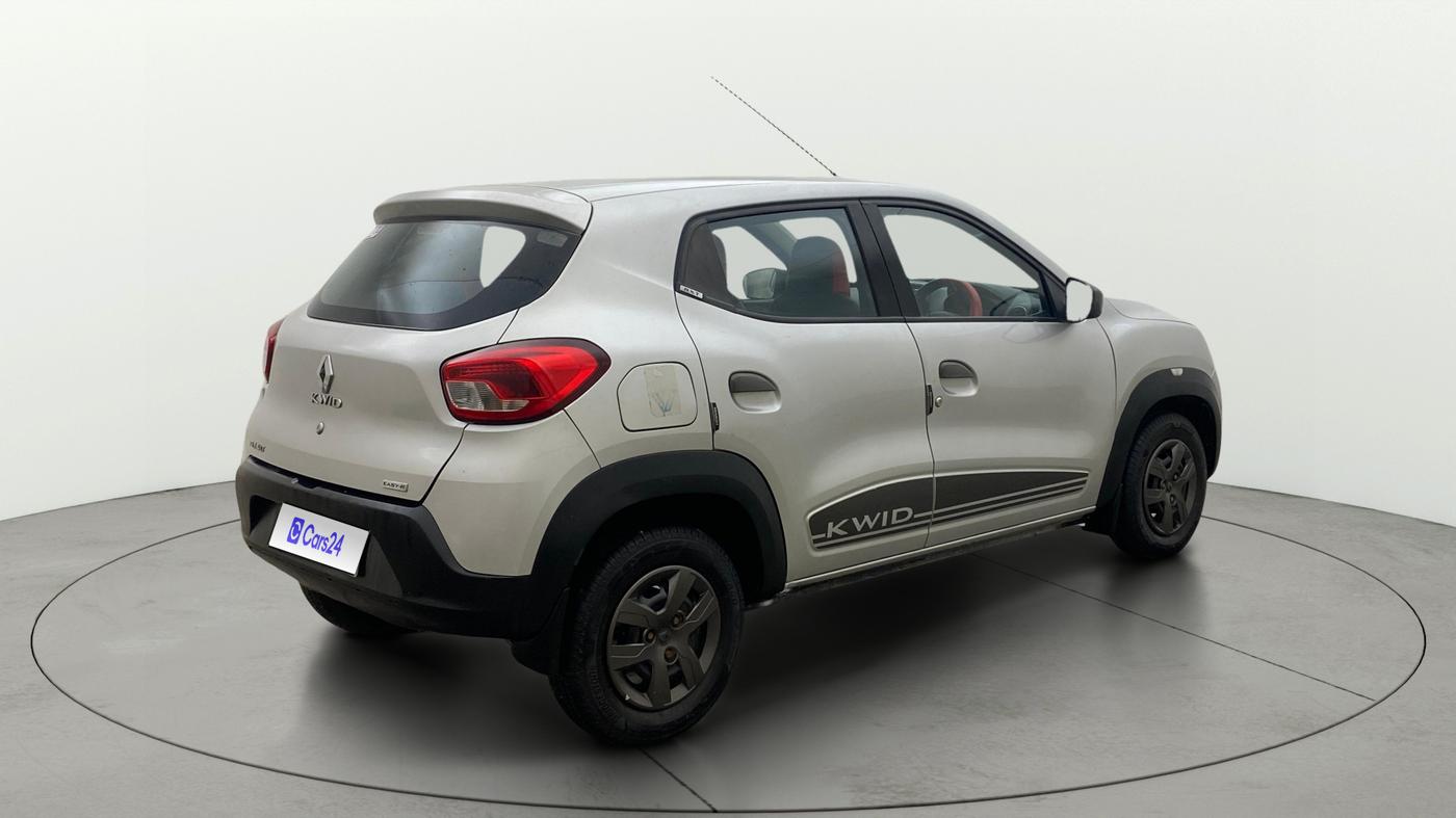 2019 Renault Kwid RXT 1.0 AMT (O), Petrol, Automatic, 59,204 km, Right Back Diagonal