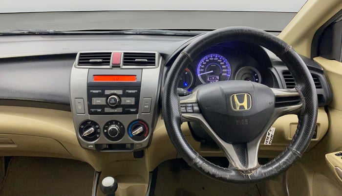 2012 Honda City 1.5L I-VTEC S MT, Petrol, Manual, 1,47,423 km, Steering Wheel Close Up