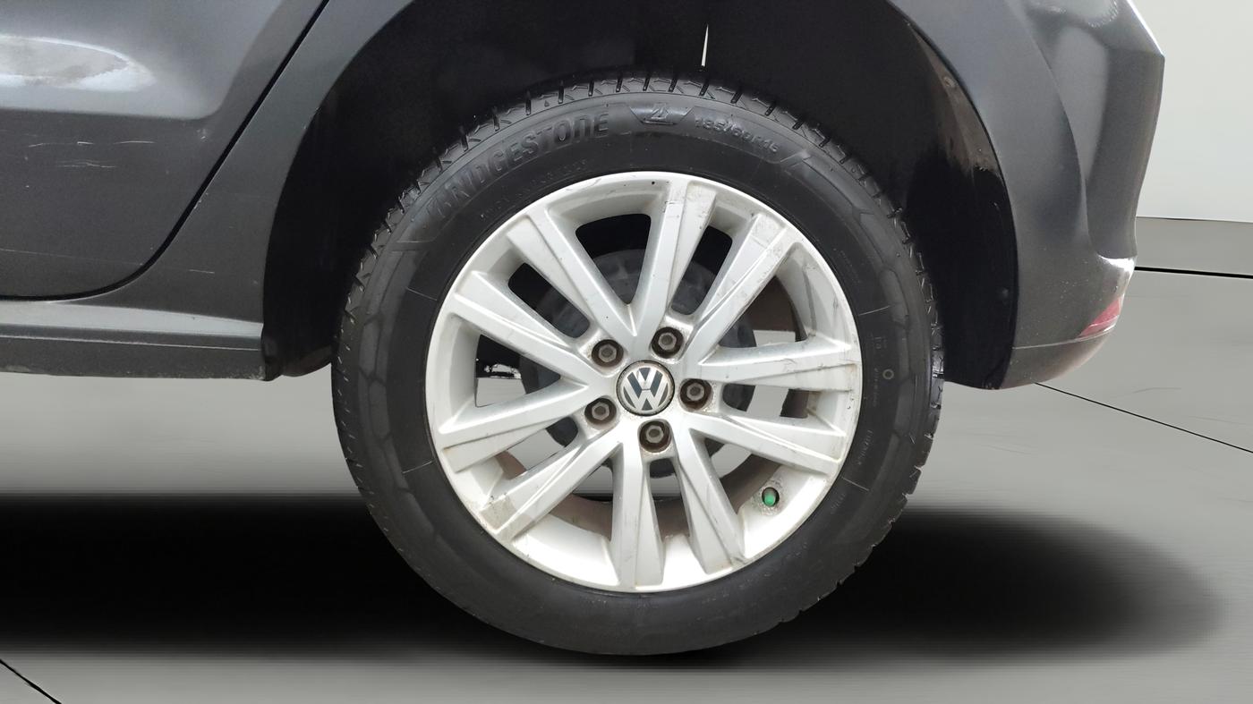 2015 Volkswagen Polo GT TSI AT, Petrol, Automatic, 44,566 km, Left Rear Wheel