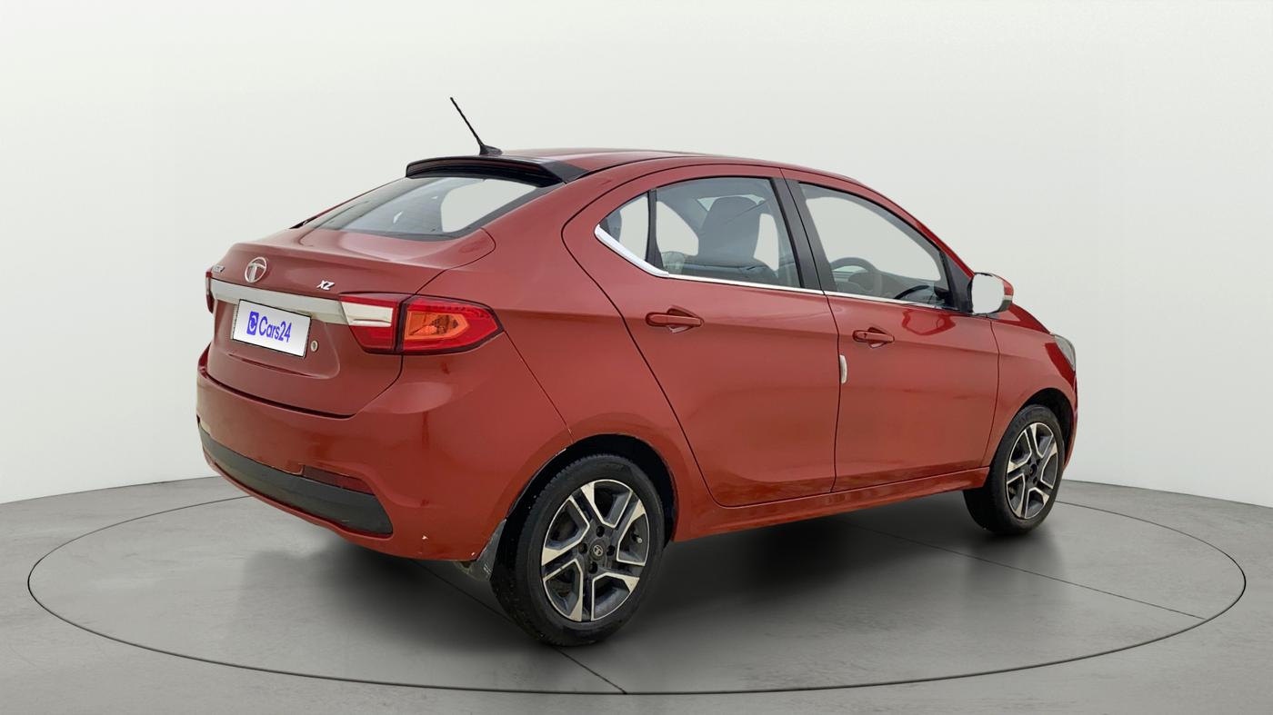 2018 Tata TIGOR XZ (O) PETROL, CNG, Manual, 76,584 km, Right Back Diagonal
