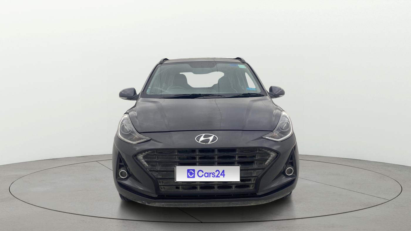2021 Hyundai GRAND I10 NIOS SPORTZ AMT 1.2 KAPPA VTVT, Petrol, Automatic, 30,496 km, Front