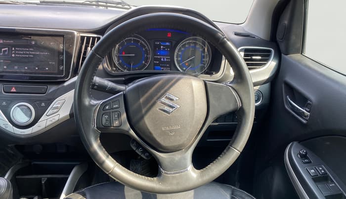 2017 Maruti Baleno ALPHA PETROL 1.2, Petrol, Manual, 39,242 km, Steering Wheel Close Up