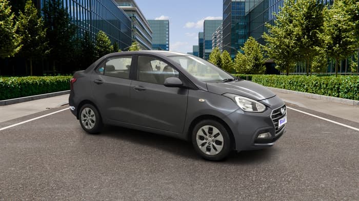 2019 Hyundai Xcent S 1.2, CNG, Manual, 50,187 km, Right Front Diagonal