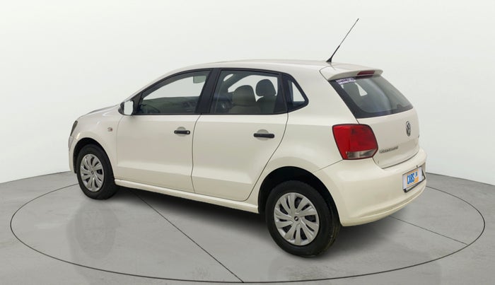 2012 Volkswagen Polo TRENDLINE 1.2L PETROL, Petrol, Manual, 1,00,825 km, Left Back Diagonal
