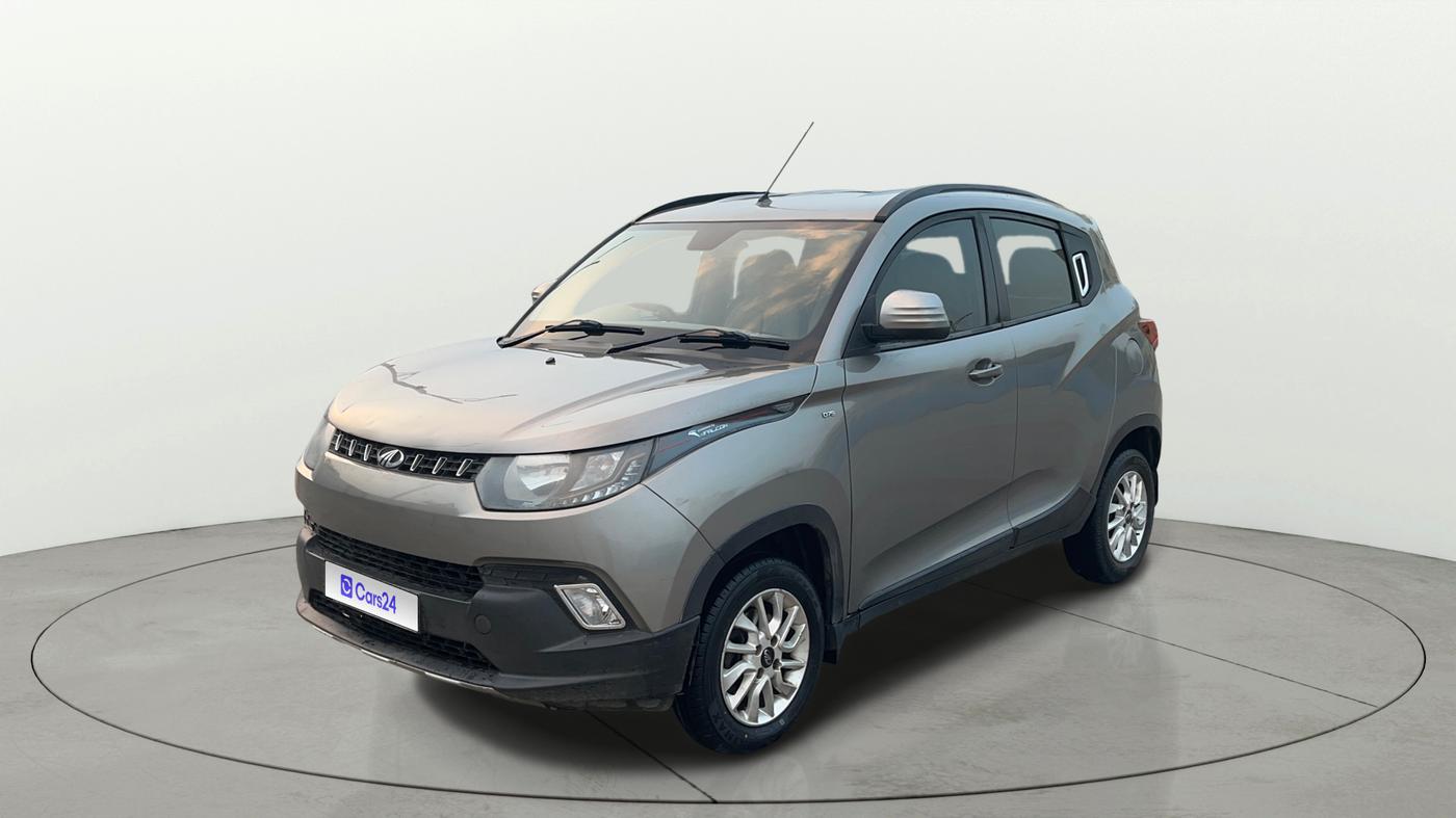 2016 Mahindra Kuv100 K8 D 6 STR, Diesel, Manual, 1,05,756 km, Left Front Diagonal