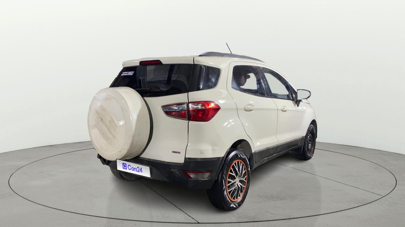 2013 Ford Ecosport TREND 1.5L DIESEL, Diesel, Manual, 88,795 km, Right Back Diagonal