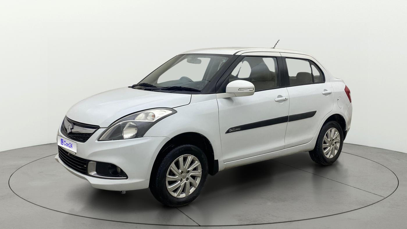 2015 Maruti Swift Dzire ZXI, Petrol, Manual, 64,108 km, Left Front Diagonal