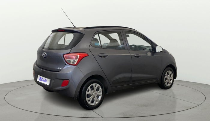 2016 Hyundai Grand i10 SPORTZ 1.2 KAPPA VTVT, Petrol, Manual, 30,878 km, Right Back Diagonal