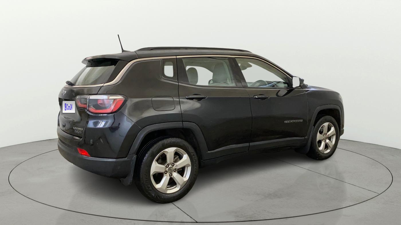 2017 Jeep Compass LIMITED (O) 1.4 PETROL AT, Petrol, Automatic, 62,094 km, Right Back Diagonal