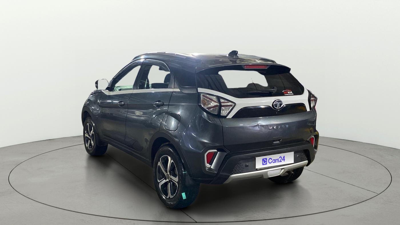 2022 Tata NEXON XZ PLUS PETROL, CNG, Manual, 1,05,744 km, Left Back Diagonal