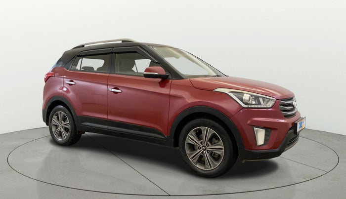 2017 Hyundai Creta SX PLUS AT 1.6 PETROL, Petrol, Automatic, 85,014 km, Right Front Diagonal