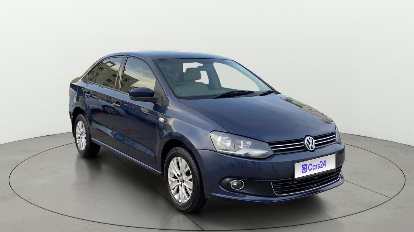 2015 Volkswagen Vento HIGHLINE DIESEL 1.5, Diesel, Manual, 1,15,467 km, Right Front Diagonal