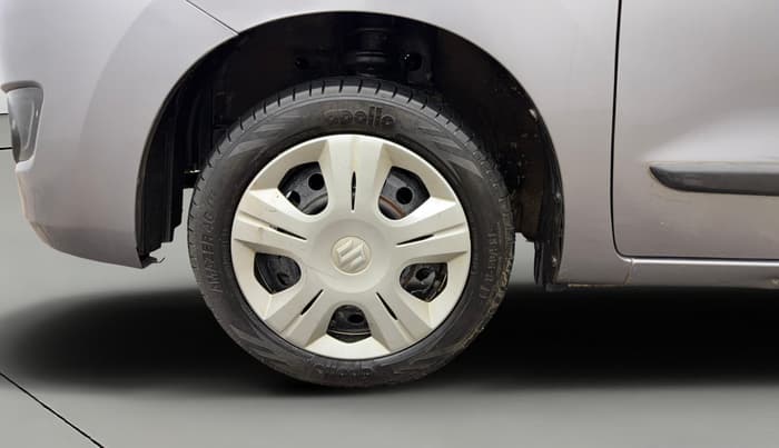 2014 Maruti Wagon R 1.0 VXI, Petrol, Manual, 52,808 km, Left Front Wheel