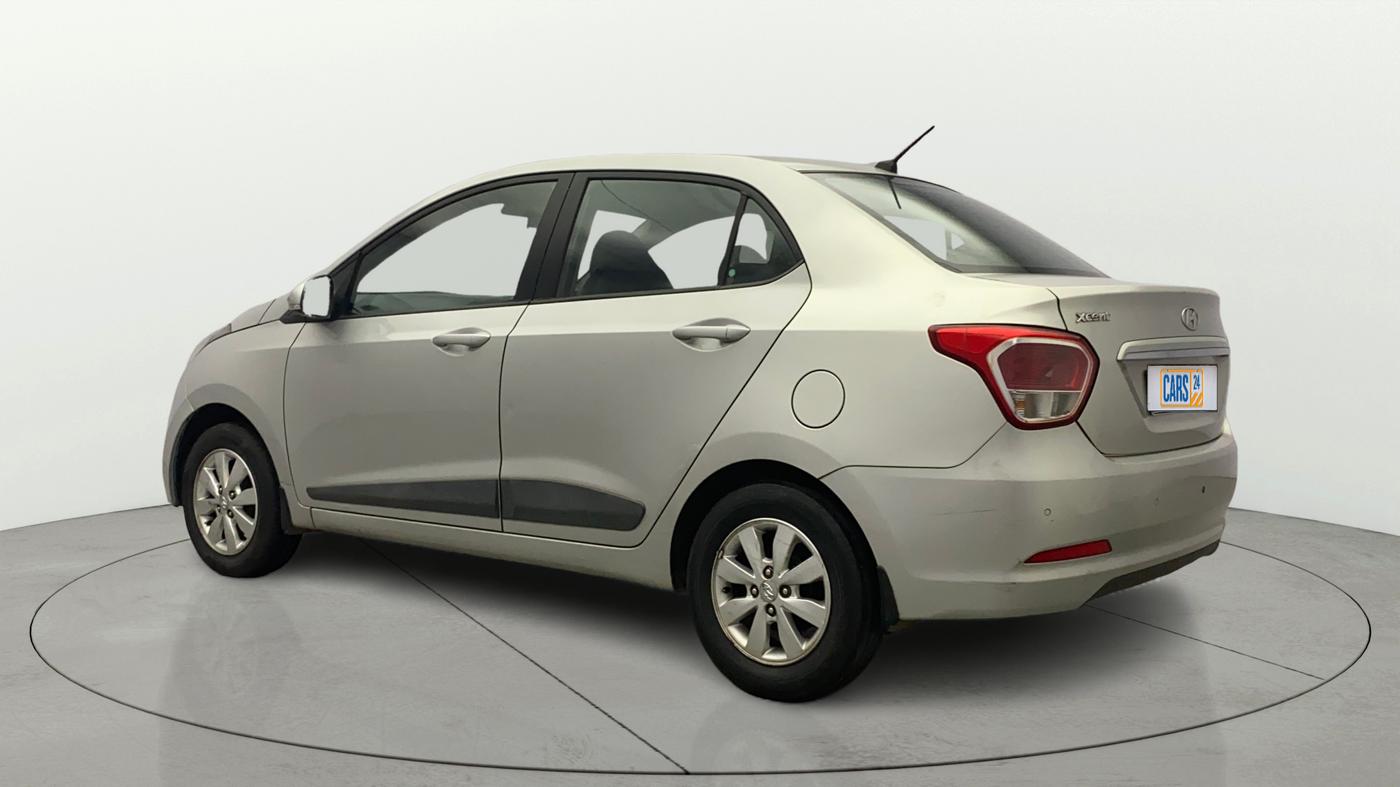 2014 Hyundai Xcent S (O) 1.2, Petrol, Manual, 94,095 km, Left Back Diagonal