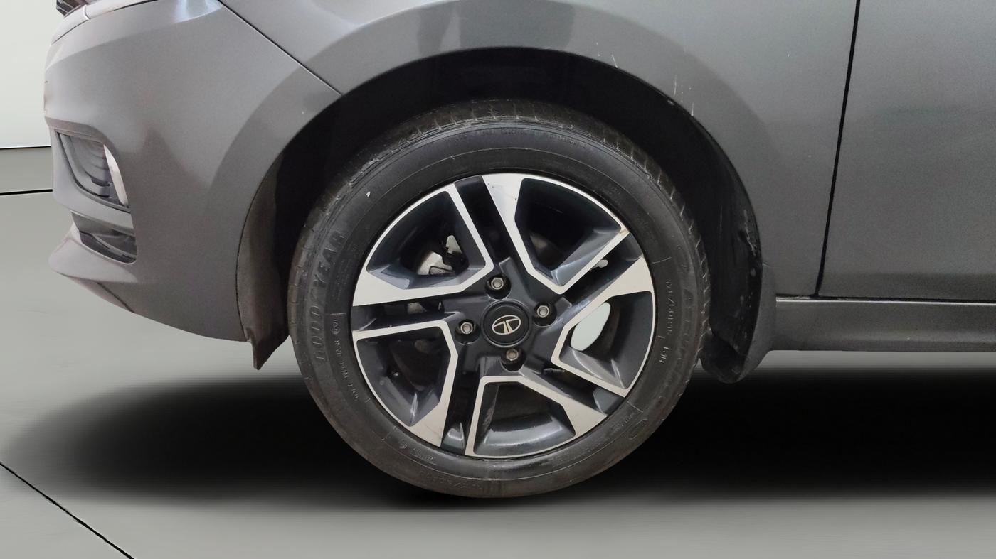 2021 Tata Tiago XZA PLUS PETROL, Petrol, Automatic, 5,899 km, Left Front Wheel
