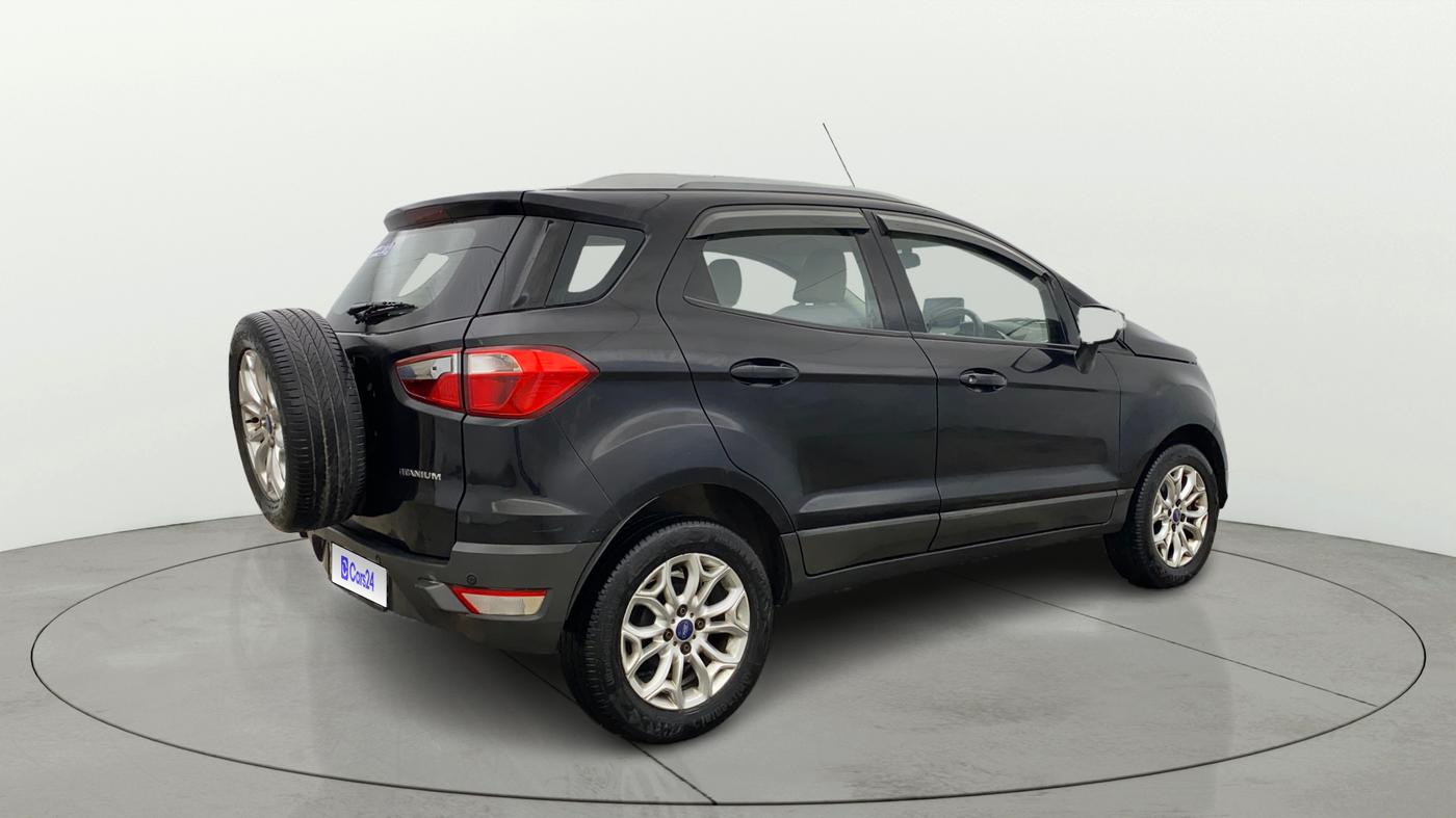 2015 Ford Ecosport TITANIUM 1.5L PETROL AT, Petrol, Automatic, 78,110 km, Right Back Diagonal