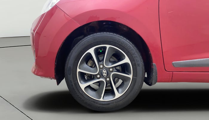 2017 Hyundai Grand i10 SPORTZ (O) AT 1.2 KAPPA VTVT, Petrol, Automatic, 96,928 km, Left Front Wheel