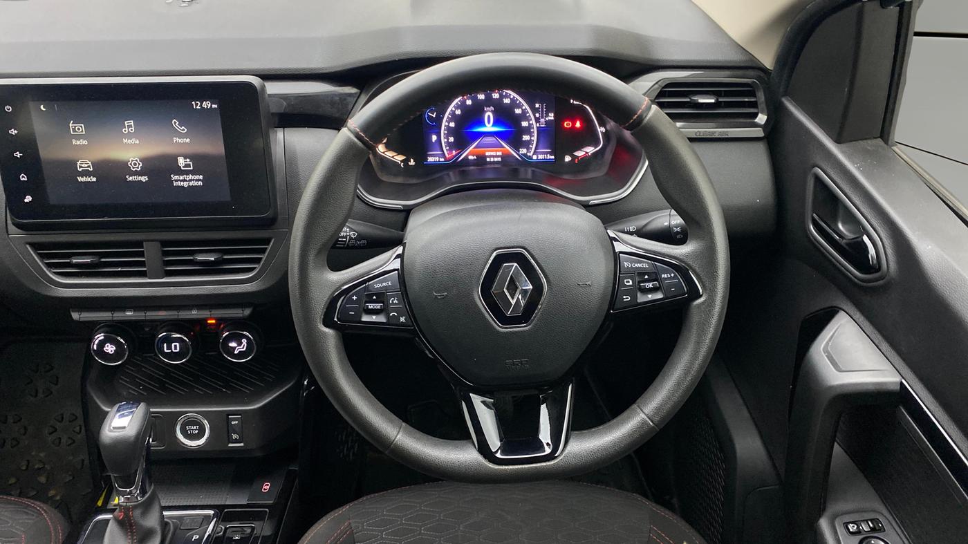 2022 Renault Kiger RXZ TURBO CVT, Petrol, Automatic, 20,319 km, Steering Wheel Close Up