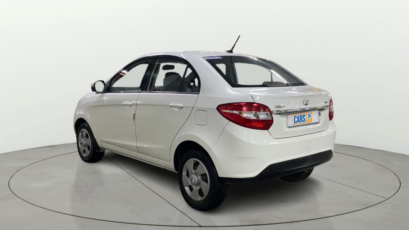 2017 Tata Zest XM 75PS DIESEL, Diesel, Manual, 96,468 km, Left Back Diagonal