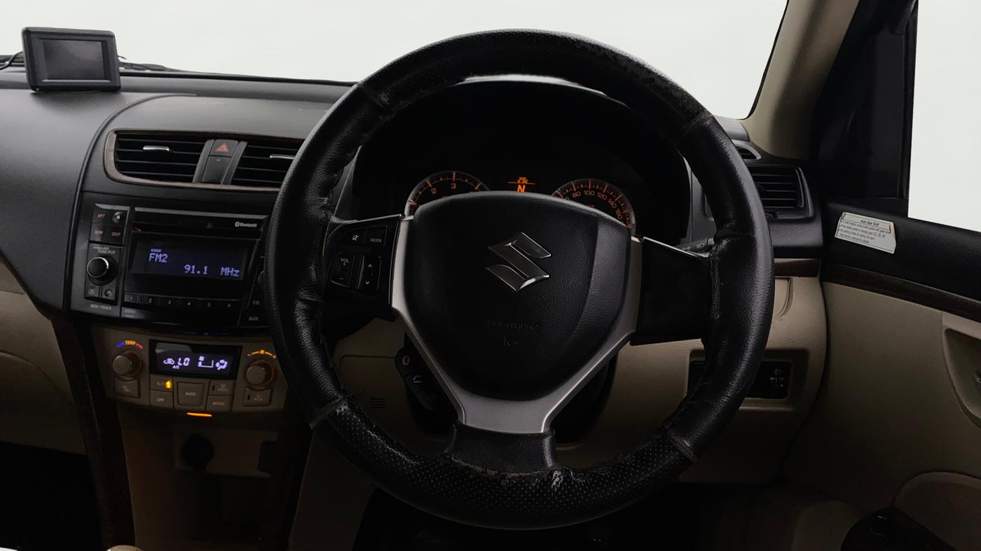 2017 Maruti Swift Dzire ZDI AMT, Diesel, Automatic, 1,14,077 km, Steering Wheel Close Up